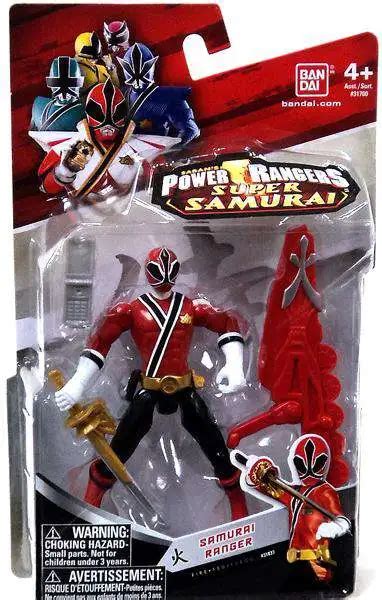 Power Rangers Super Samurai Samurai Ranger Fire 4 Action Figure Bandai America - ToyWiz