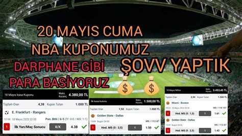 Kuponumuz Tutmu Tur Mayis Cuma Nba Tahm Nler Golvar Youtube