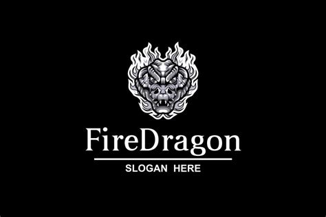 Fire Dragon Logo – MasterBundles