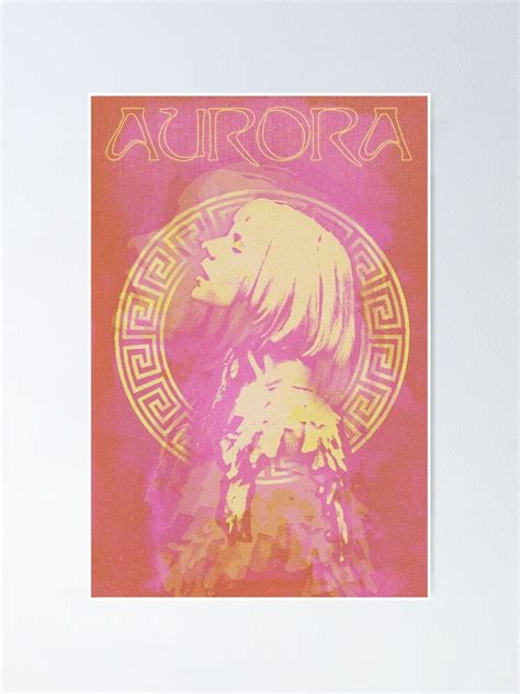 Aurora Aksnes The Gods We Can Touch Poster By D00dling Redbubble