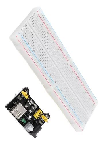 Kit Breadboard De Pontos Tie M Dulo De Fonte De Alimenta