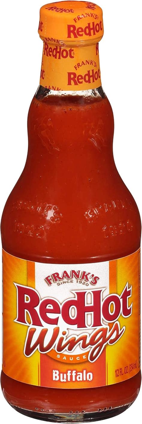 Frank s Red Hot Wings Sauce Buffalo ml Amazon es Alimentación y bebidas
