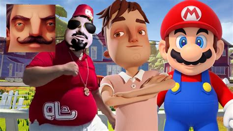 Hello Neighbor New Neighbor Minecraft Zombie Mario Skrr Skibidi Dop