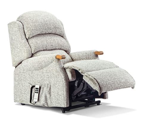 Malham Petite Fabric Electric Riser Recliner Sherborne Upholstery