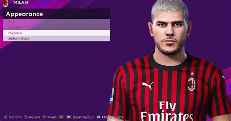 Pes 2020 Faces Theo Hernandez By Rachmad Abs ~ Free Pes Patch And Fifa Updates