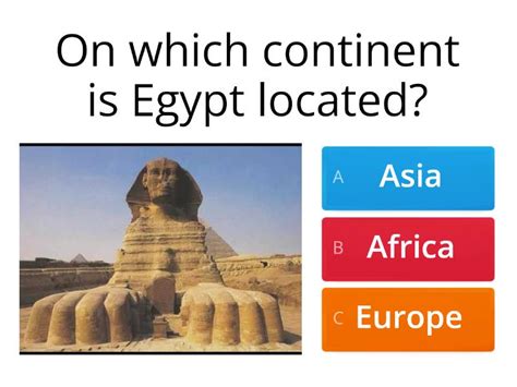 Ancient Egypt - Quiz