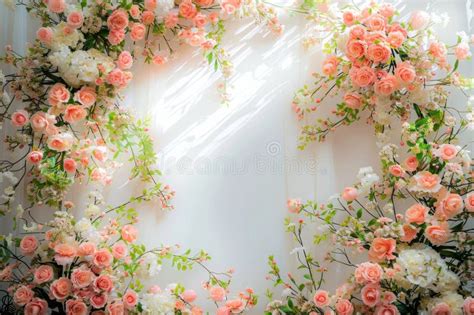 Luxurious Wedding Floral Decorations Stock Image - Image of beautiful ...