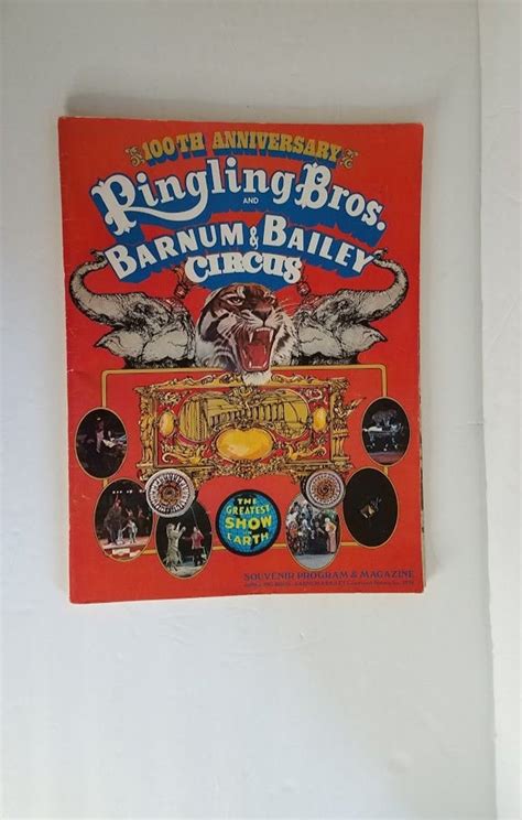 100th Anniversary Ringling Bros And Barnum And Bailey Circus 1970