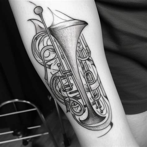 77 Trombone Tattoo Ideas - TattooClue.com