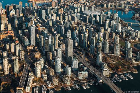 Vancouver, BC's 2023 Skyline: Aerial Architecture Photography of ...