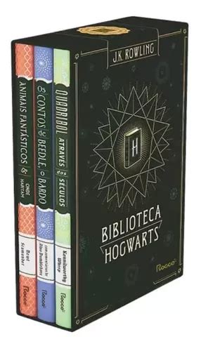 Livro Box Biblioteca Hogwarts Frete Gr Tis