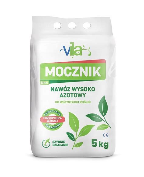 Nawóz Mocznik N46 5kg azotowy pod trawnik warzywa WG 0242 Cena