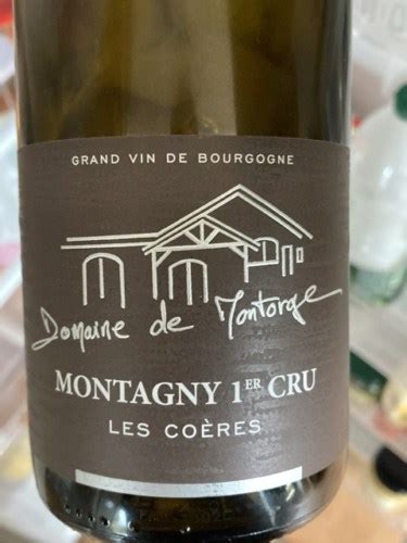 Domaine De Montorge Montagny Er Cru Les Co Res Vivino