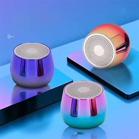 ALTAVOZ INALÁMBRICO PORTÁTIL serie TWS pequeño de acero con calidad de