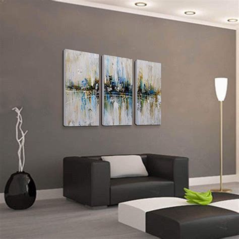 Artland Canvas Wall Art For Living Room 3 Piece Pictures Ready To Hang