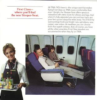 Airlines Past Present TWA Ambassador Class First Class Domestic