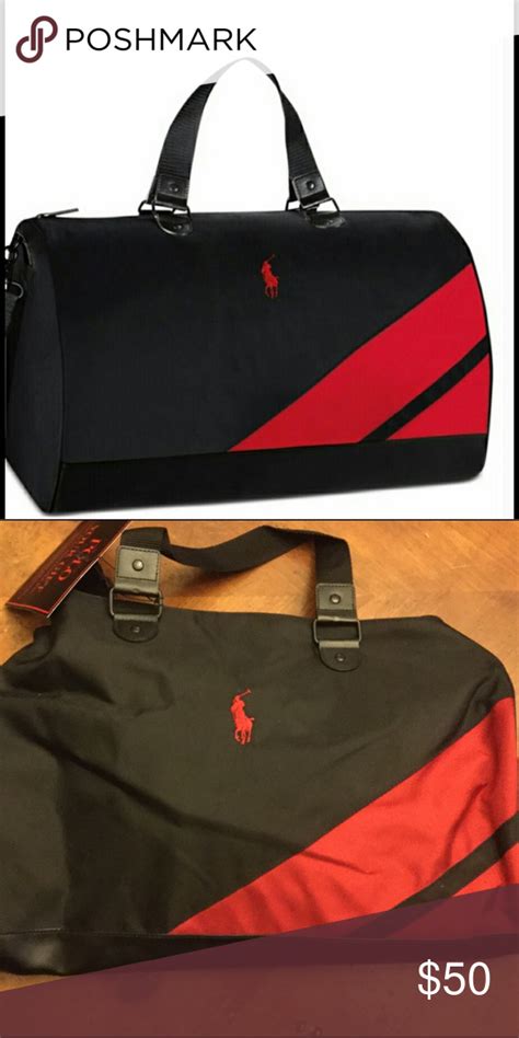 Ralph Lauren Polo Red Duffle Bag Iucn Water