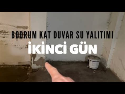 Bodrum Kat Su Yalıtımı Aşama Aşama Çalışmamız da 2 Gün YouTube