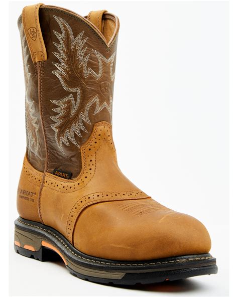 Ariat Men's Workhog Composite Toe Work Boots | Boot Barn