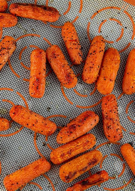 Oven Roasted Baby Carrots - CenterCutCook