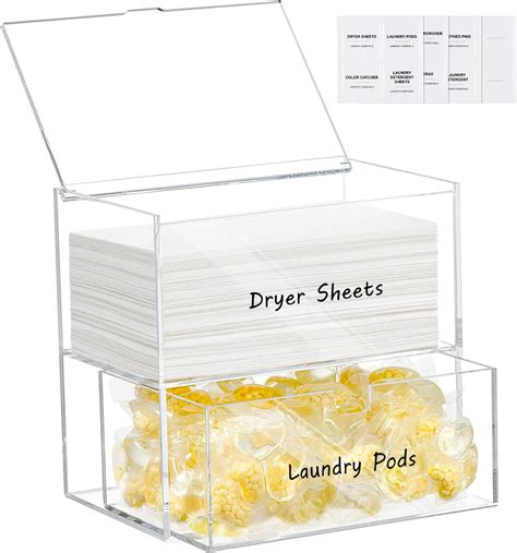 Amazon Lenium Dryer Sheet Holder For Laundry Organization And