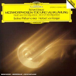 M Tamorphoses Mort Et Transfiguration Richard Strauss Herbert Von