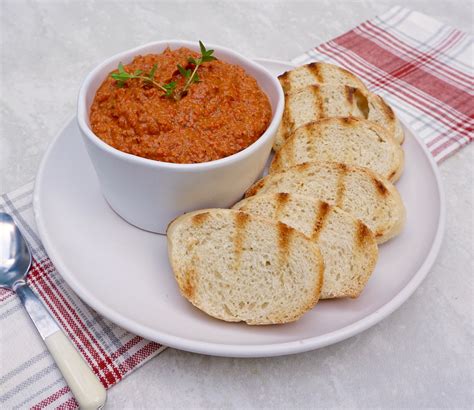 Roasted Red Pepper Spread - AnotherTablespoon