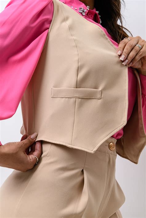 Colete Alfaiataria Nude NathaliaBrand