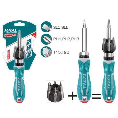 Total Plastic Tacsd In Ratchet Screwdriver Set At Rs Piece