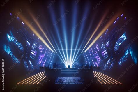 lighting design tour isometrical design live music concert stage design ...