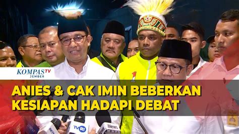 Anies Dan Cak Imin Beberkan Kesiapan Mereka Hadapi Debat Pilpres