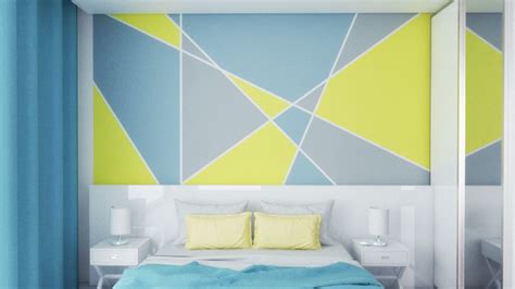 15 Creative Geometric Wall Paint Ideas (to Spark Your Imagination) - roomdsign.com