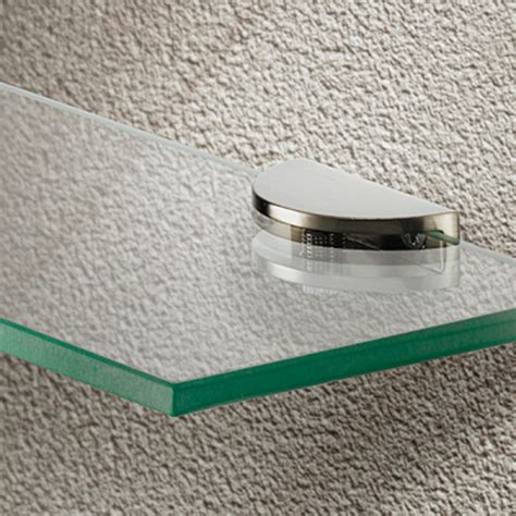 Polished Chrome Shelf Bracket 5 8mm Glass