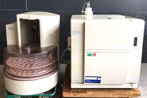 Used Shimadzu TOC V CPH Analyzer With ASI V Autosampler For Sale At