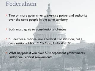 Federalism PPT