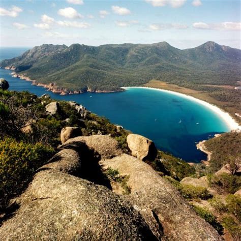 Wineglass Bay Tasmania Australia Travel Places To Go Places To Travel