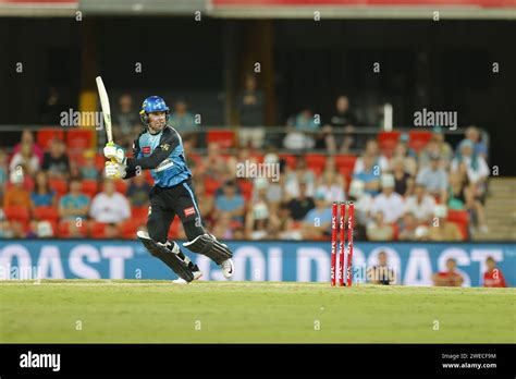 Gold Coast Australia 22nd Jan 2024 Harry Nielsen 4 Adelaide In Action During The Big Bash