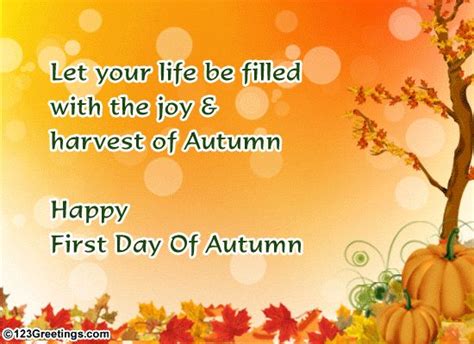 Wish On First Day Of Autumn First Day Of Autumn Good Morning Quotes