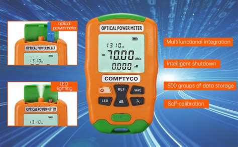 FYBOPTWU Optical Power Meter OPM FC SC ST LED Lighting Fiber