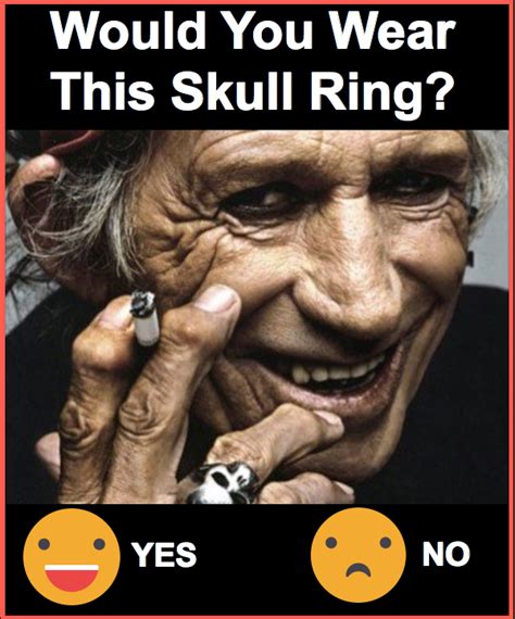 Keith Richards: The Legend Behind the Skull Ring - SkullJewelry.com