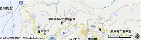 岡山県瀬戸内市牛窓町牛窓4915の地図 住所一覧検索｜地図マピオン