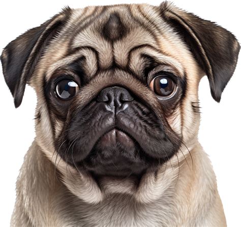 Pug With 24589168 Png