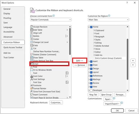 How To Customize The Ribbon In Microsoft Word