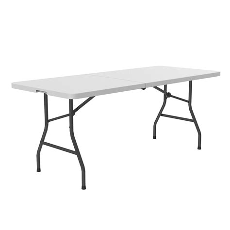 Correll Cp3072fm 72 Rectangular Folding Table W Gray Granite Plastic