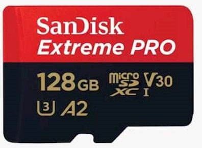 SanDisk Extreme Pro Micro SDXC Memorijska Kartica 128 GB V30 U3 C10