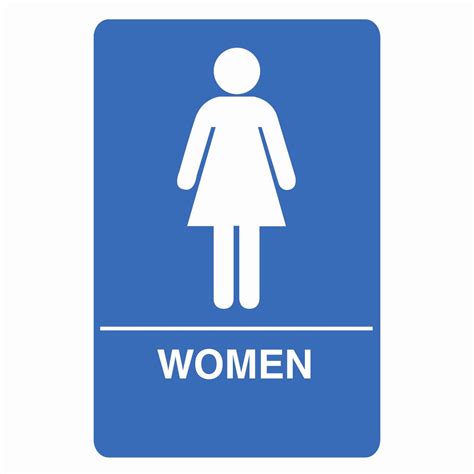 Female Restroom Sign Cliparts