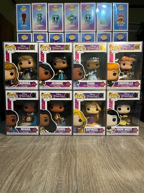 Disney Princesses funko pop set, Hobbies & Toys, Toys & Games on Carousell