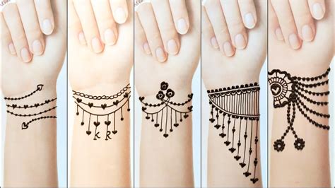 New Mehndi Tattoo Beautiful Easy Heena Mehndi Designs Tattoo Mehndi