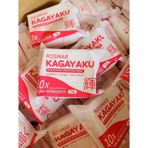 Original Rosmar Kagayaku Bleaching Whipped Soap X Whitening Shopee