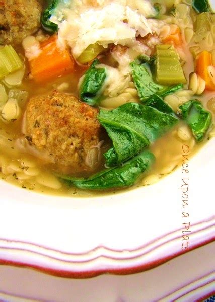 Once Upon a Plate The Recipes: Italian Wedding Soup ~ Barefoot Contessa's